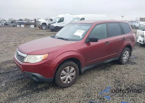 2009 Subaru Forester 2.5X from USA, damaged, VIN JF2SH61669H791447